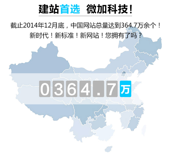 2014年中國網站總數量